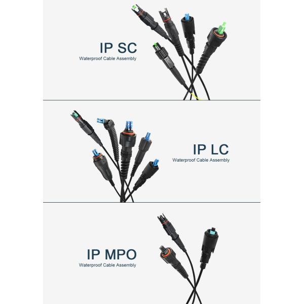 2 4 8 16 Cores LC UPC CPRI Fiber Optic Cable For FTTA Solution