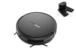 Black Robotic Vacuum Cleaner With Map Navigation Function , Smart Navigation