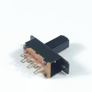 Quality Slide Switch, DPDT 6Pin Sliding Switch, Vertical Side Push Tact Switch,Interruptor On-Off Micro Toggle Switch for sale