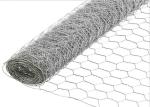 BWG16 Galvanized Hexagonal Wire Mesh , W1m Rabbit Wire Netting
