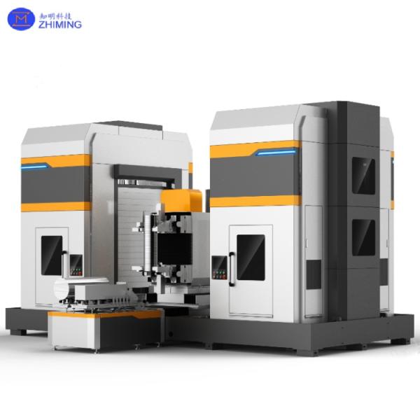 Monocrystalline Silicon Double Station Square Machine 6/8/12 Inch Burr ≤0.5mm High Precision ±0.05mm