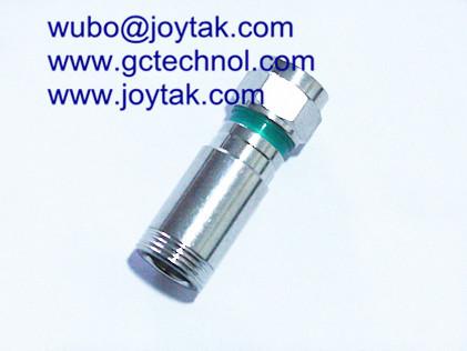 Buy F Compression Connector F Plug Compression connector For RG59 Coax Cable connector at wholesale prices
