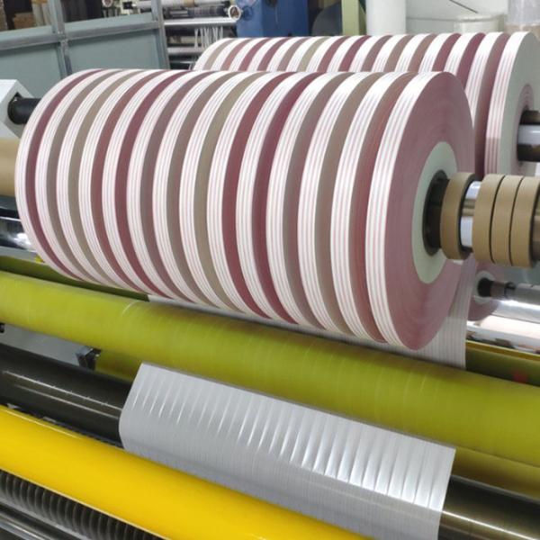 Blue Color Silicone Coating Release Liner Paper 8 - 18mm Width High Tensile Strength