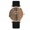 Trend Design Couple Sizes Natural Wooden Dial Men and Women Stainless Steel Wood Watch for sale