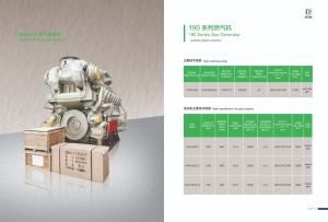 190 Series 500GF-Nk Gas Generator Customization Option for AC Three Phase Output