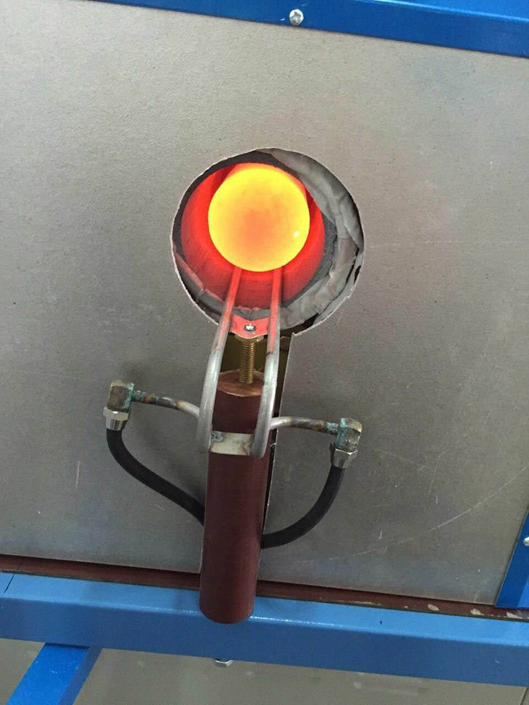 Bolt Head Induction Forging Furnace Medium Frequency Induction Heating Furnace