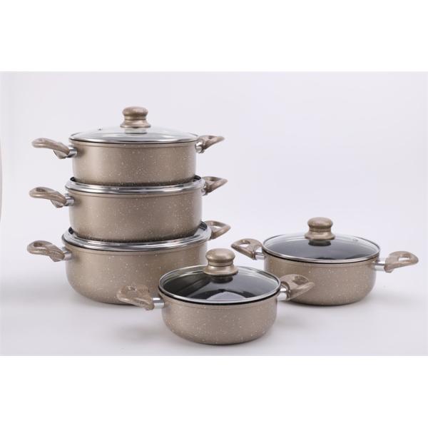 Multifunctionaal Aluminum Cookware Set Non Stick Cooking Pot Set
