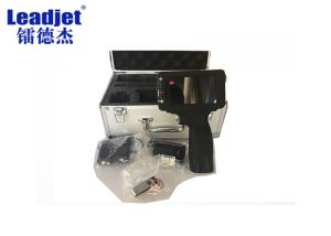 Date / Number Coding Handheld Smart Inkjet Printer For Plastice Smooth Surface