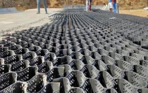 Quality Cellular Confinement Gravel Path Stabilizer Grid Geocell Slope Stabilization for sale