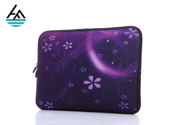 Buy Beautiful Pattern Durable Neoprene Laptop Carrying Case With Hidden Handle at wholesale prices