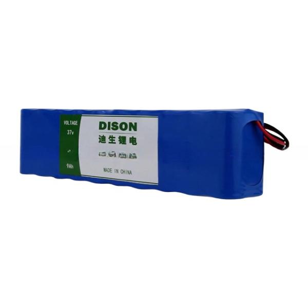 2C dischargerate 37v 9Ah NMC Lithium Ion Li NiCoMh Battery Pack For E Bike Scooter