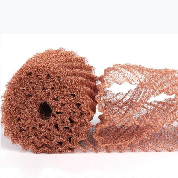 Buy 12m Weep Hole Copper Mesh Welding / Cutting Processing at wholesale prices