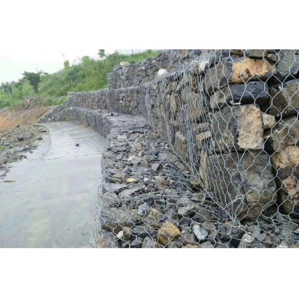 Standard Hexagonal Wire Gabion Box Retaining Wall Galvanized
