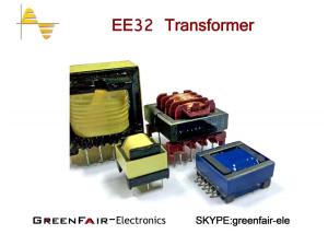 Vertical Horizontal EE40 42 Hf Power Transformer , UEWF LITZ WIRE High Isolation Transformer