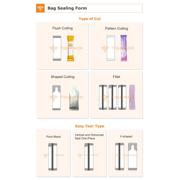 Automatic Multi Lane Powder Stick Pack Machine 2-16 Lanes 55bpm