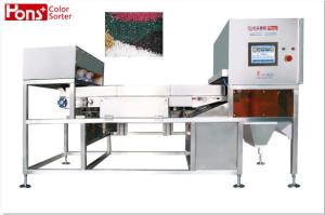 China Remote Control Broken Glass / Plastic Color Sorting Machine Mini 500kg/H on sale