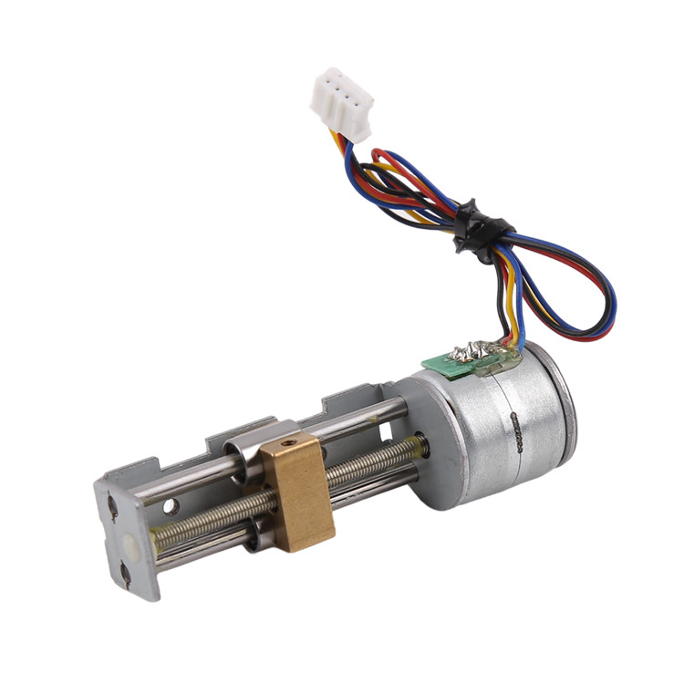 Rated Voltage 12V 24V Linear Stepper Motor with 2 Phase and Over 1 KG Thrust