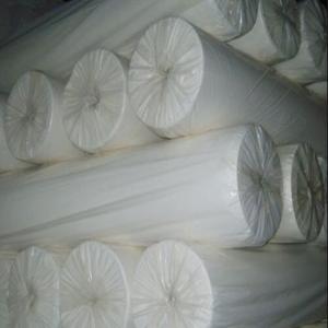 Quality Cold Water Soluble Non Woven Fabric , Garment Dissolving PVA Interlining Fabric for sale