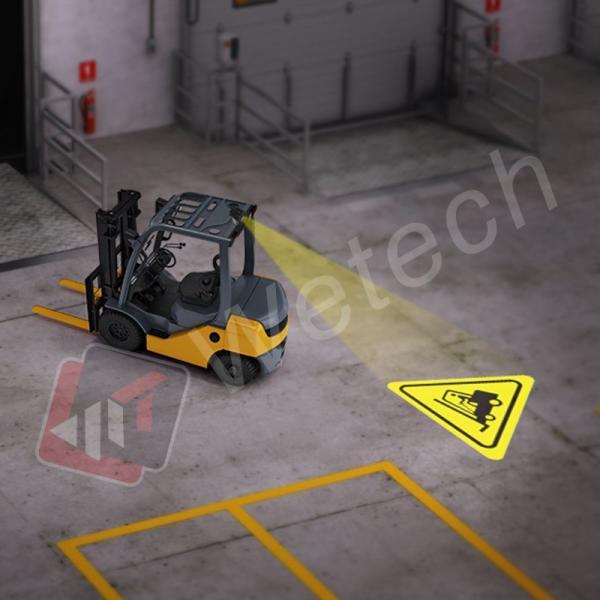 Customized IP67 Gobo Projector Light for Forklift Warning China