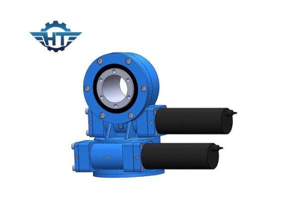 Buy 3 Inch Solar Use Dual Axis Slew Drive With 12VDC Stepper Motor For Heliostat CSP at wholesale prices