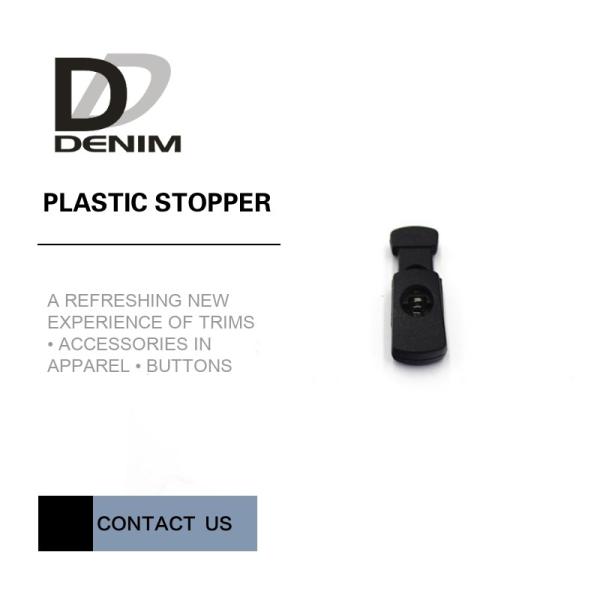 Buy Plastic Spring Stop Toggle Cord Locks , Barrel Cylinder Spring Cord Lock at wholesale prices