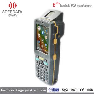 China Dustproof GPRS Biometric Fingerprint Scanner Printer In Android 4.0 on sale