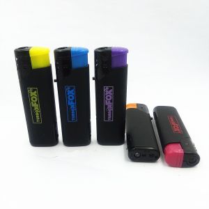 Refillable Windproof Gas Lighter Dy-F002 Disposable With Customization