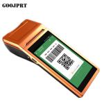 Handheld POS Terminal Android PDA with built in thermal Printer 1D CCD Barcode