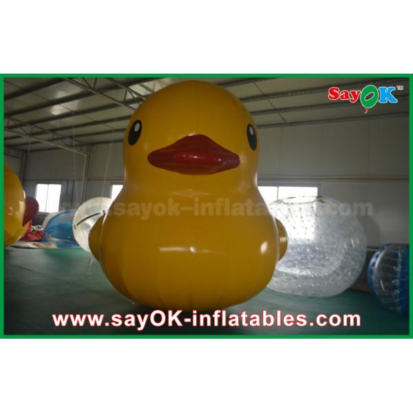 Adorable Pvc Material 5m Custom Inflatable Products Model Inflatable Yellow Duck