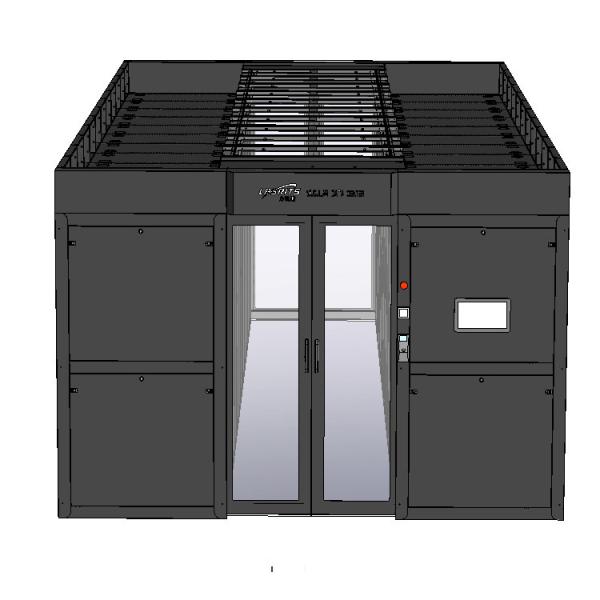 Buy Customizable 100KVA Modular Data Center Solutions Cold Aisle Containmennt System at wholesale prices
