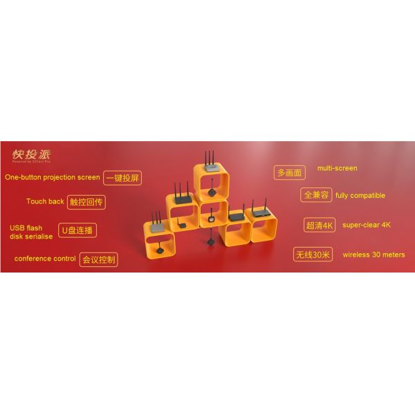 K11M HDMI Wireless Projection Screen Device Mini Portable Projectors