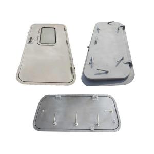 China Steel Marine Boat Accessory Hinged Watertight Door With Hatch Cover on sale
