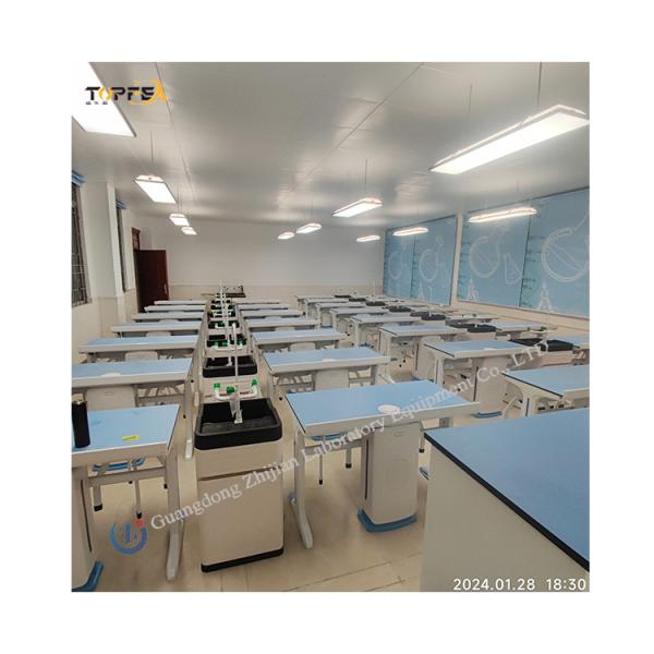 Polishing Physics Lab Table for Smooth and Even Surfaces in Laboratory