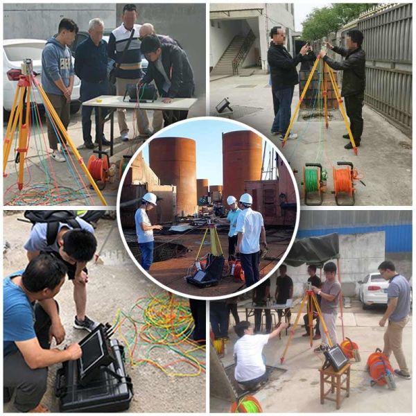 3 Channels Pile Testing Equipment Jgj 106 Standard Crosshole Sonic Logging