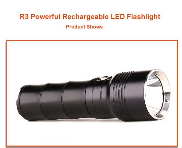High Power Led Flashlight Magnetic Base 26650 Lithium Ion Usb Rechargeable Led Torch