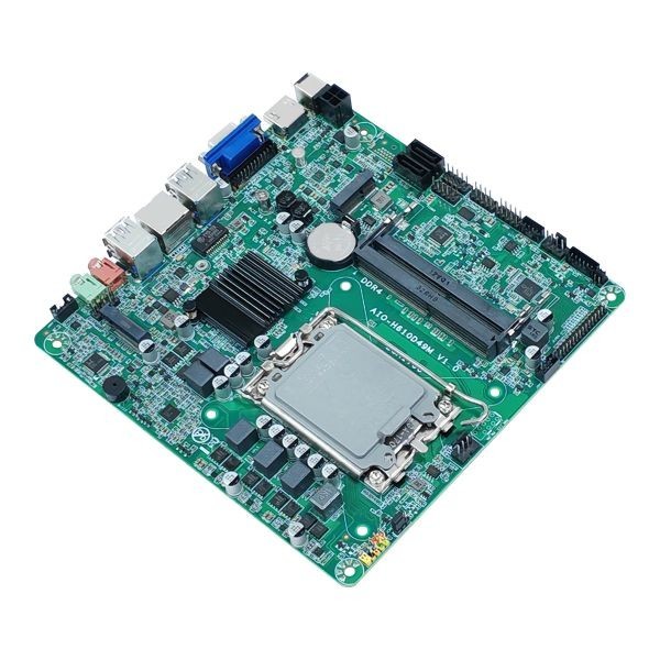 AIO All In One Motherboard Intel H610 12th / 13th Generation CPU Dual Channel Memory