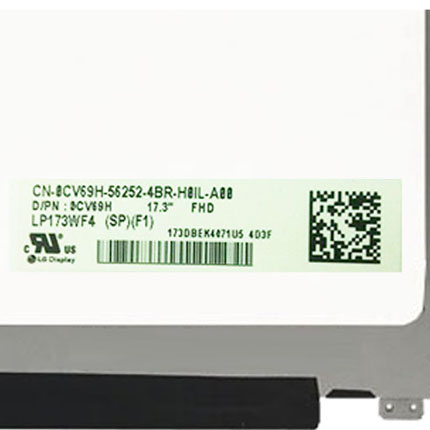 25MS Response Time 17 Inch LCD Panel HD Laptop Display With Lp173wf4 Spf1