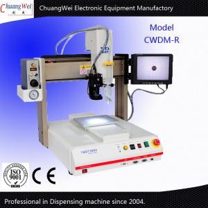 Quality 0.02mm Resolution Bench Automated Dispensing Machines LCD Panel Control for sale