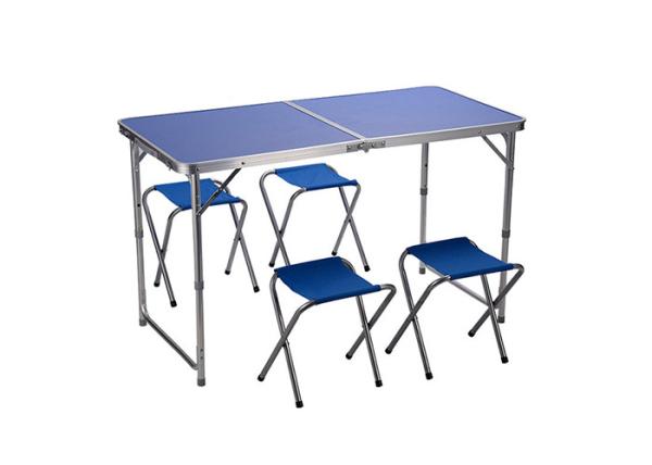 Buy Multipurpose Garden Folding Table And Chairs With MDF Table Top at wholesale prices