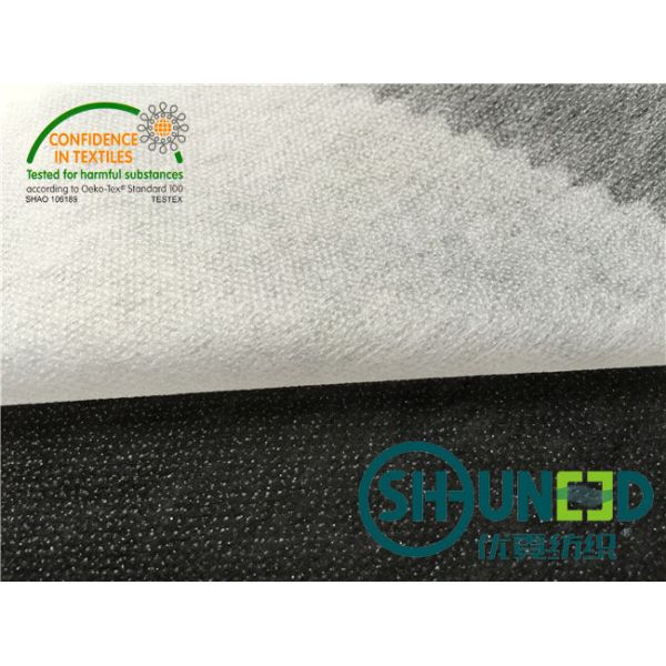 Nylon Micro - Dot Non Woven Fusible Interlining PA Coating For Garments