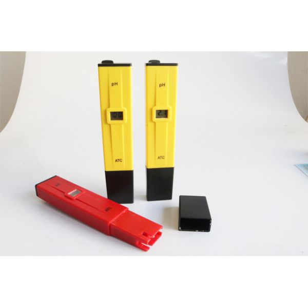 Yellow Glass Electrode Electronic PH Meter High Sensitivity Pen Type Alkaline Tester