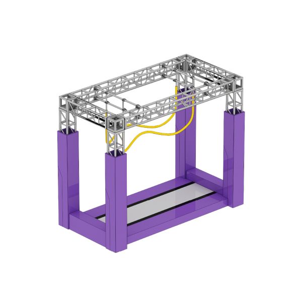 Intermediate Ninja Course with 15 Modules for Sports Centers