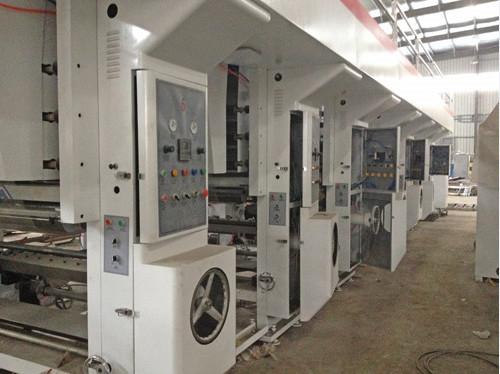 Buy RotoGravure Printing Machine With Servo Motor Controlled Automatic Tension Control System PLC Program Touch Screen at wholesale prices