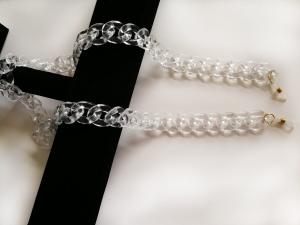 China face mask lanyard chain Eyeglass holder Beaded masking Lanyard pearls for glasses on sale
