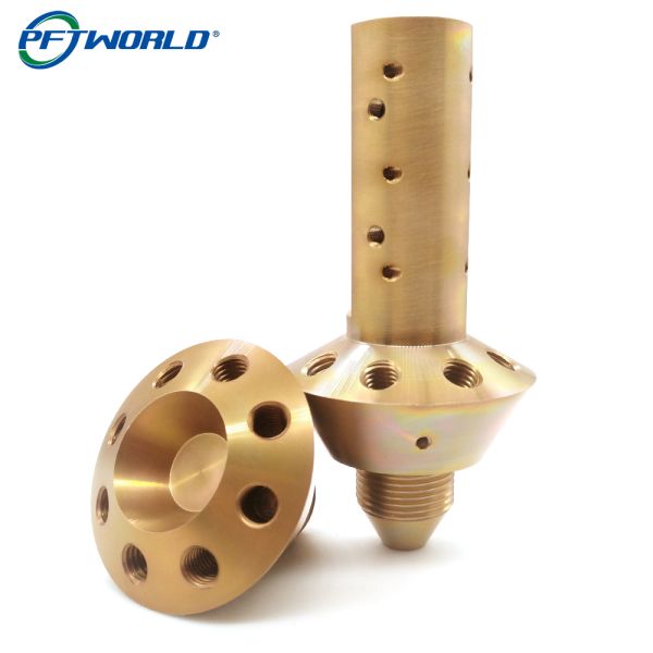Precision CNC 5 Axis Milling CNC Machining Copper Brass Metal Mechanical Component Services