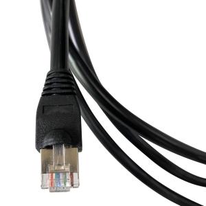China Twisted Pair RJ45 Patch Cord , Lan Ethernet Cable For Computer TV on sale