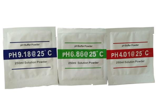 Buy 250ML PH Buffer Powder Packets / PH Meter Calibration Solution at wholesale prices