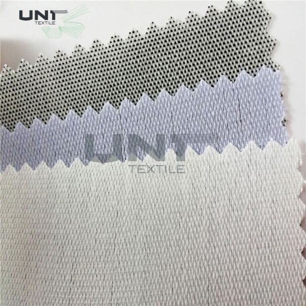 Cotton Cap Woven Fusible Interlining Roll With Hard LDPE Glue