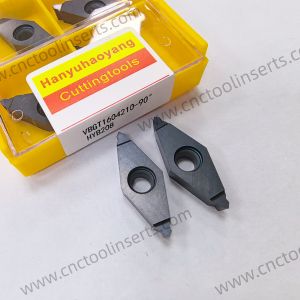 Quality Grooving CNC insert, VBGT1604210-90° ， machine tool insert, made of cemented carbide, factory - direct sale for sale
