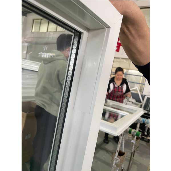 Customized Size UPVC Single Hung Window Durable And Weather-Resistant